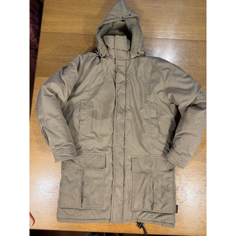 Vintage Pacific Trail Parka Jacket Mens Small‎ Plaid Lined Hooded Made Korea
